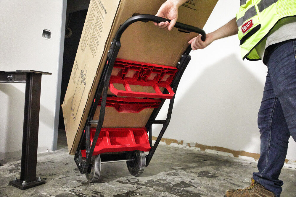 Milwaukee PACKOUT 2 Wheel Cart and Large PACKOUT Box Bundle 48-22-8415-8425 from Milwaukee