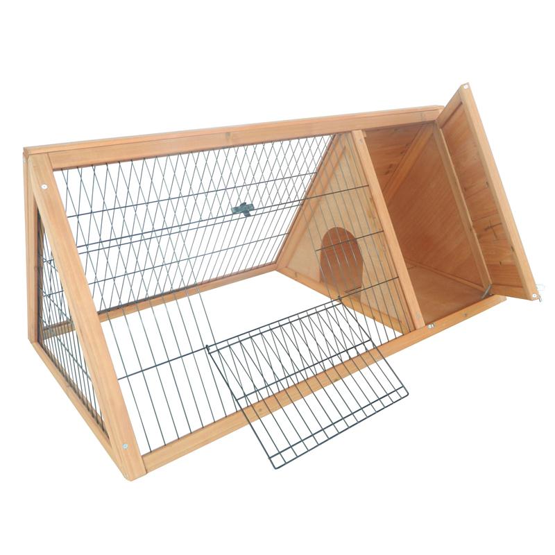 Triangle A-Frame Hutch with Run