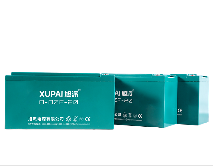 Xupai battery 16v20ah 8 dzm 20 lead acid battery for ebike