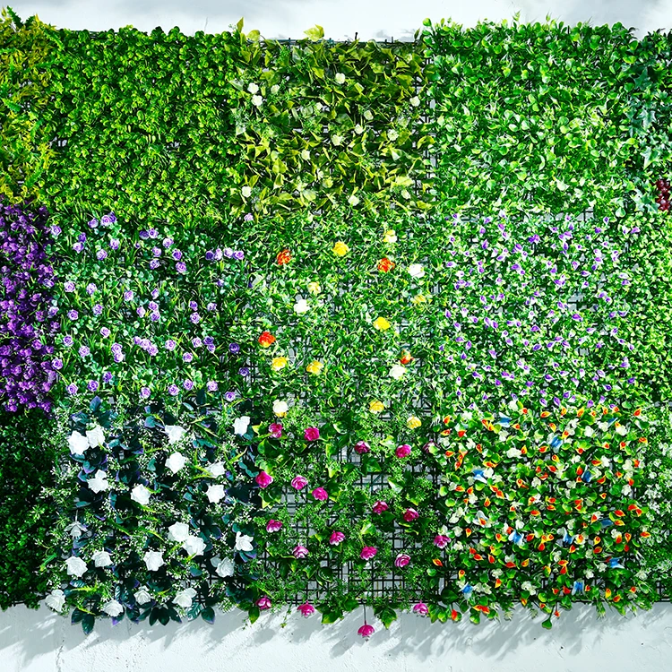 Discounts  Home Decoration Garden Supplies Green Wall Vertical Garden Artificial Boxwood Green Wall