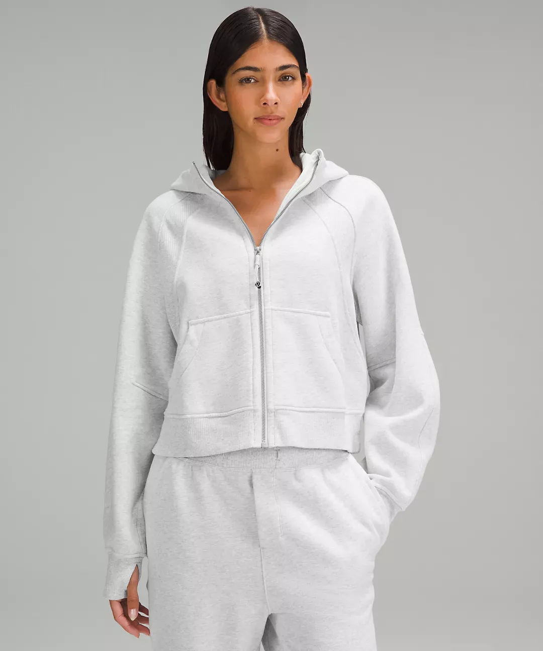 Scuba Oversized Full-Zip Hoodie