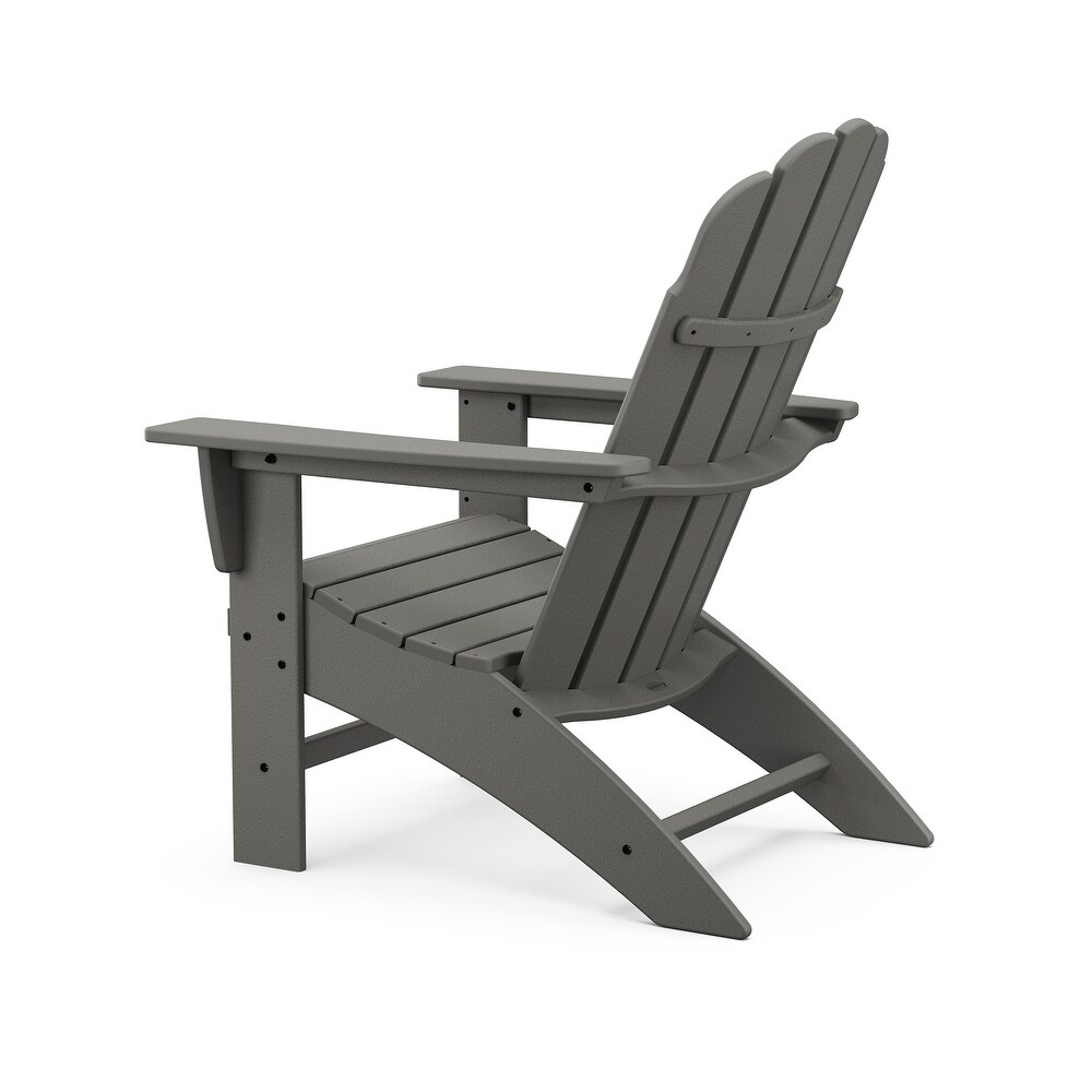 POLYWOOD Vineyard Outdoor Curveback Adirondack Chair