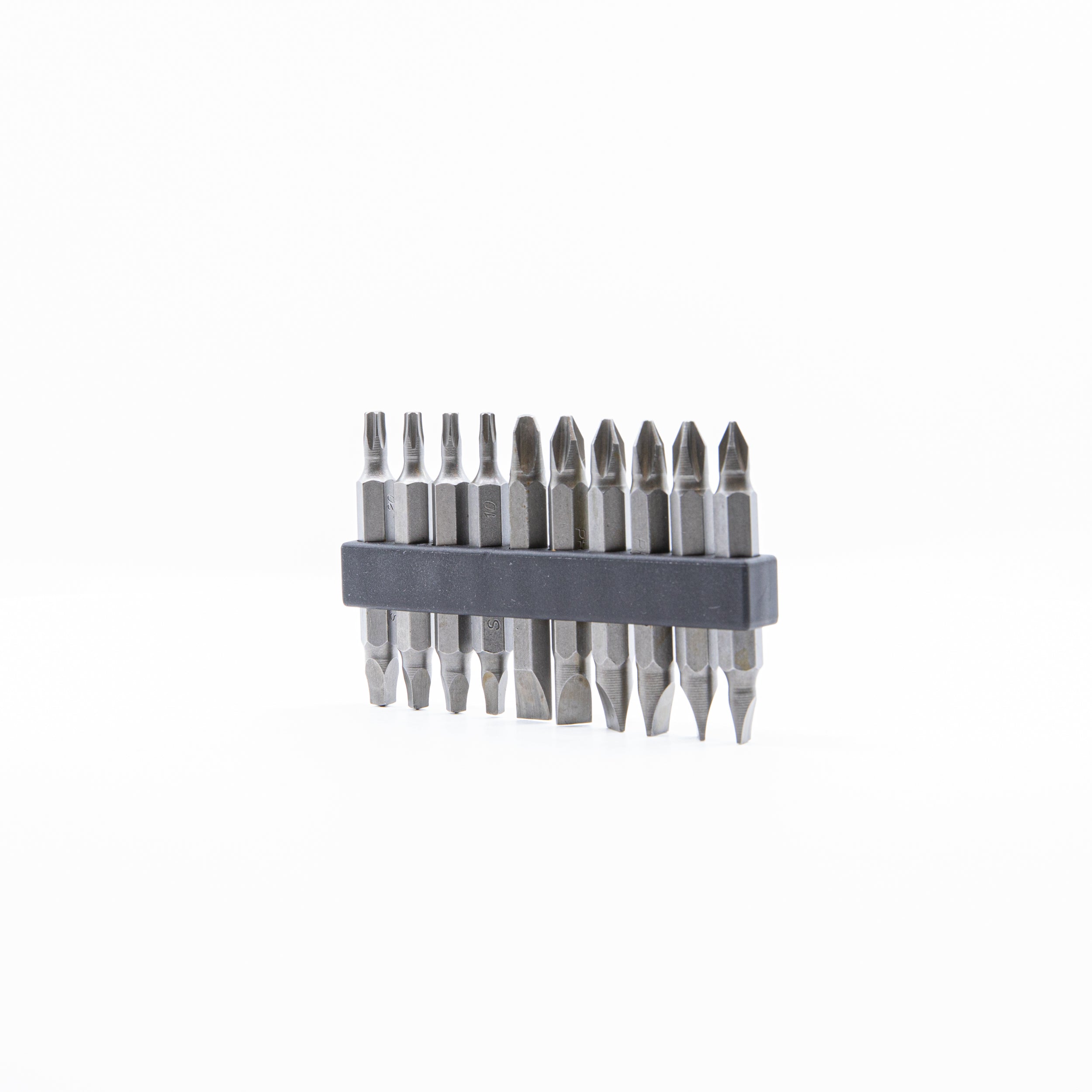 Screwdriver Bit Set, Double Ended, 10-Piece