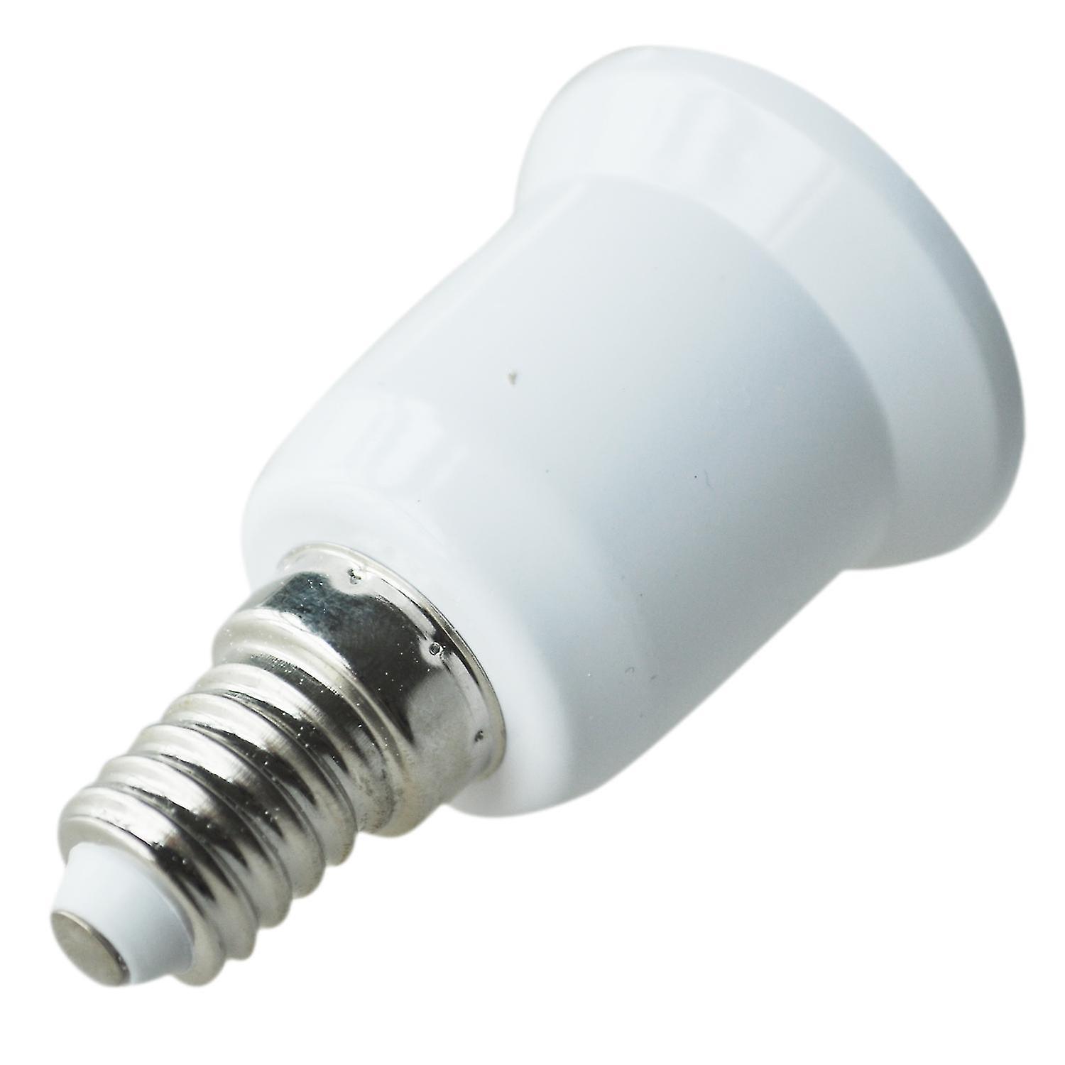 E14 To E27 Extend Base Led Cfl Light Bulb Lamp Adapter Converter Screw Socket