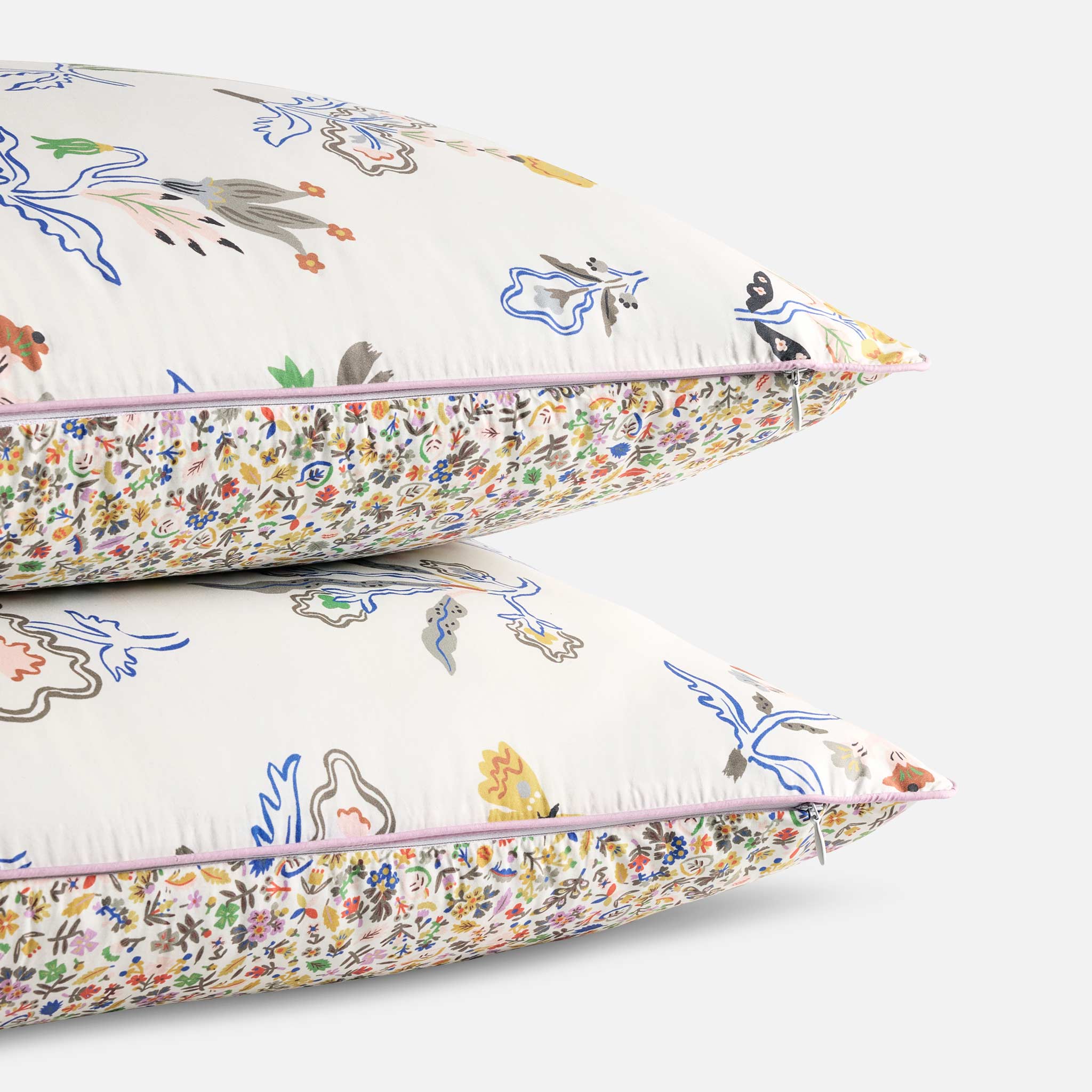 Piped Classic Percale Shams - Last Call