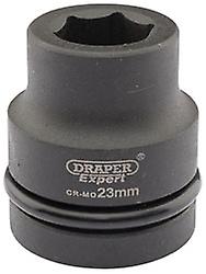 Draper 5104 Expert 23mm 1 Square Drive Hi-Torq 6 Point Impact Socket