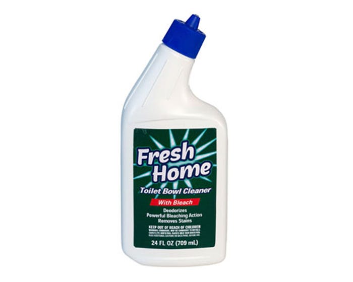 Fresh Home Toilet Bowl Cleaner w/Bleach， 24oz - 8008411