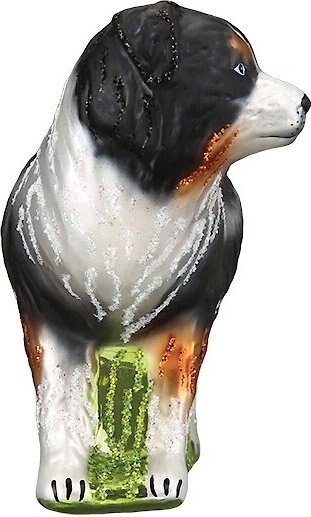 Old World Christmas Australian Shepherd Glass Ornament