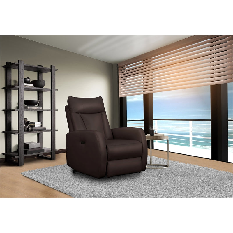 Manhattan Recliner in Espresso by Sealy Sofa Convertibles