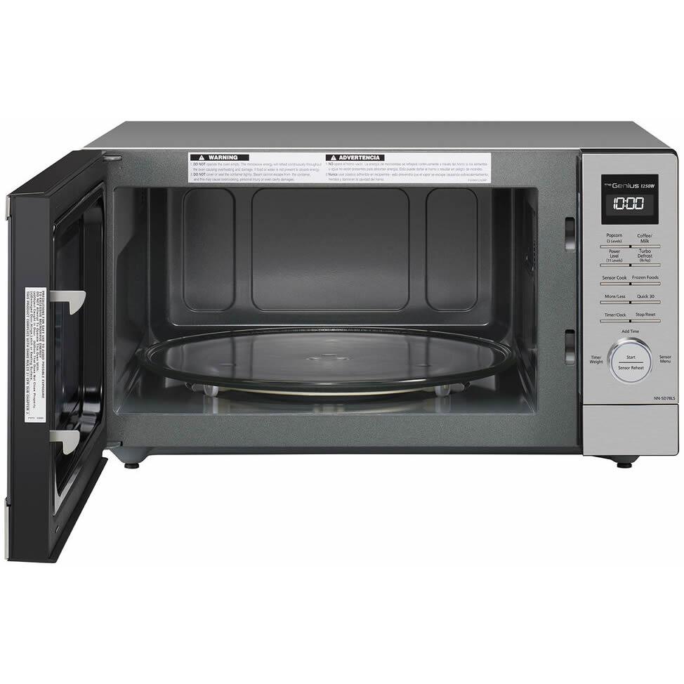 Panasonic 1.6 cu. ft. Countertop Microwave Oven with Inverter Technology NN-SD78LS