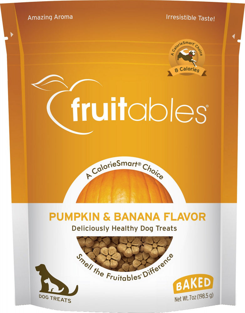 Fruitables Crunchy Pumpkin  Banana Dog Treats