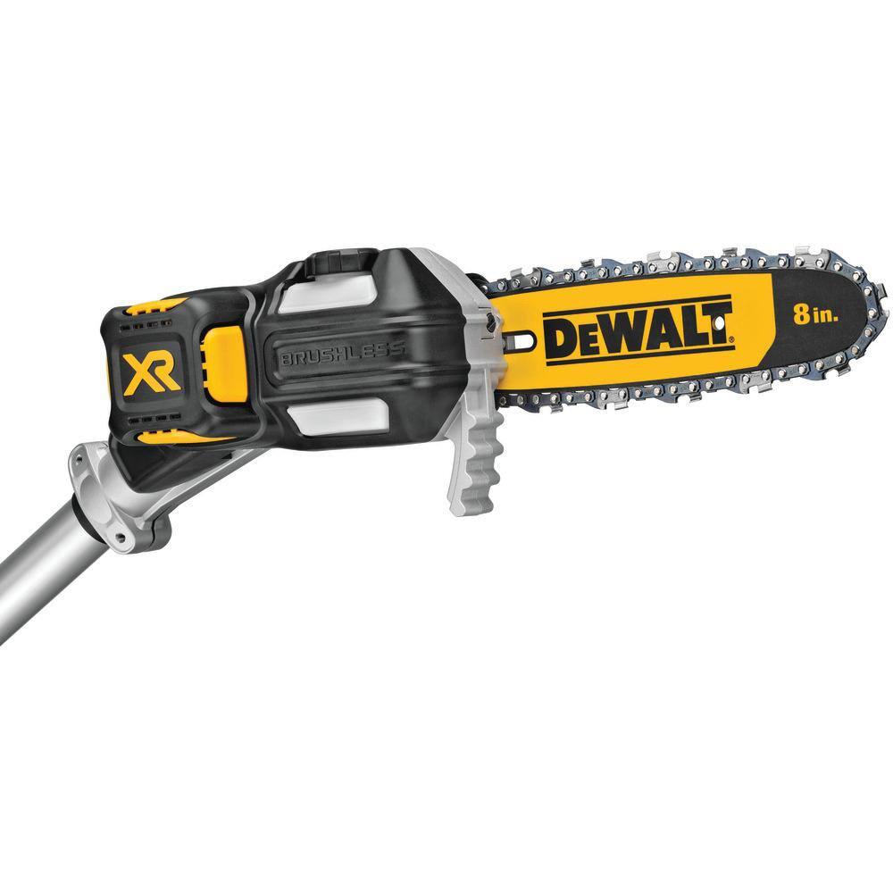 DEWALT 20V MAX 8in Cordless Battery Powered Pole and Chainsaw Tool Only