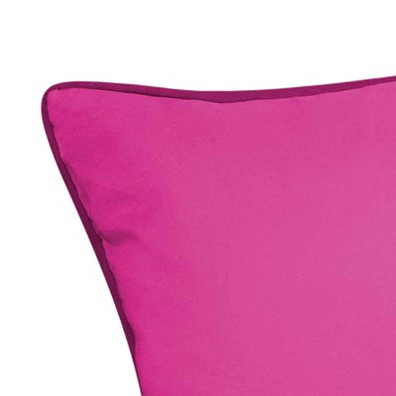 20x20 Oversize Gingham Decorative Patio Square Throw Pillow Pink - Edie@Home