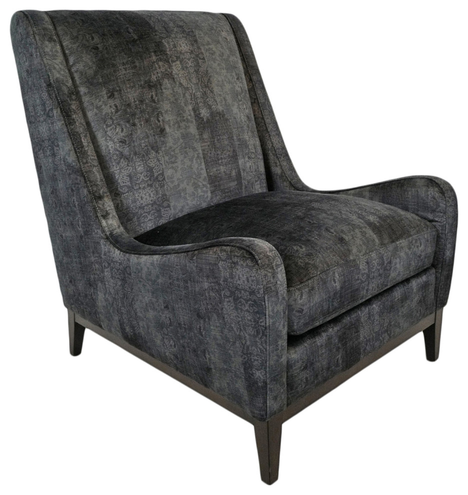 Marco Slate Accent Chair   Transitional   Armchairs And Accent Chairs   by Design Mix Furniture  Houzz