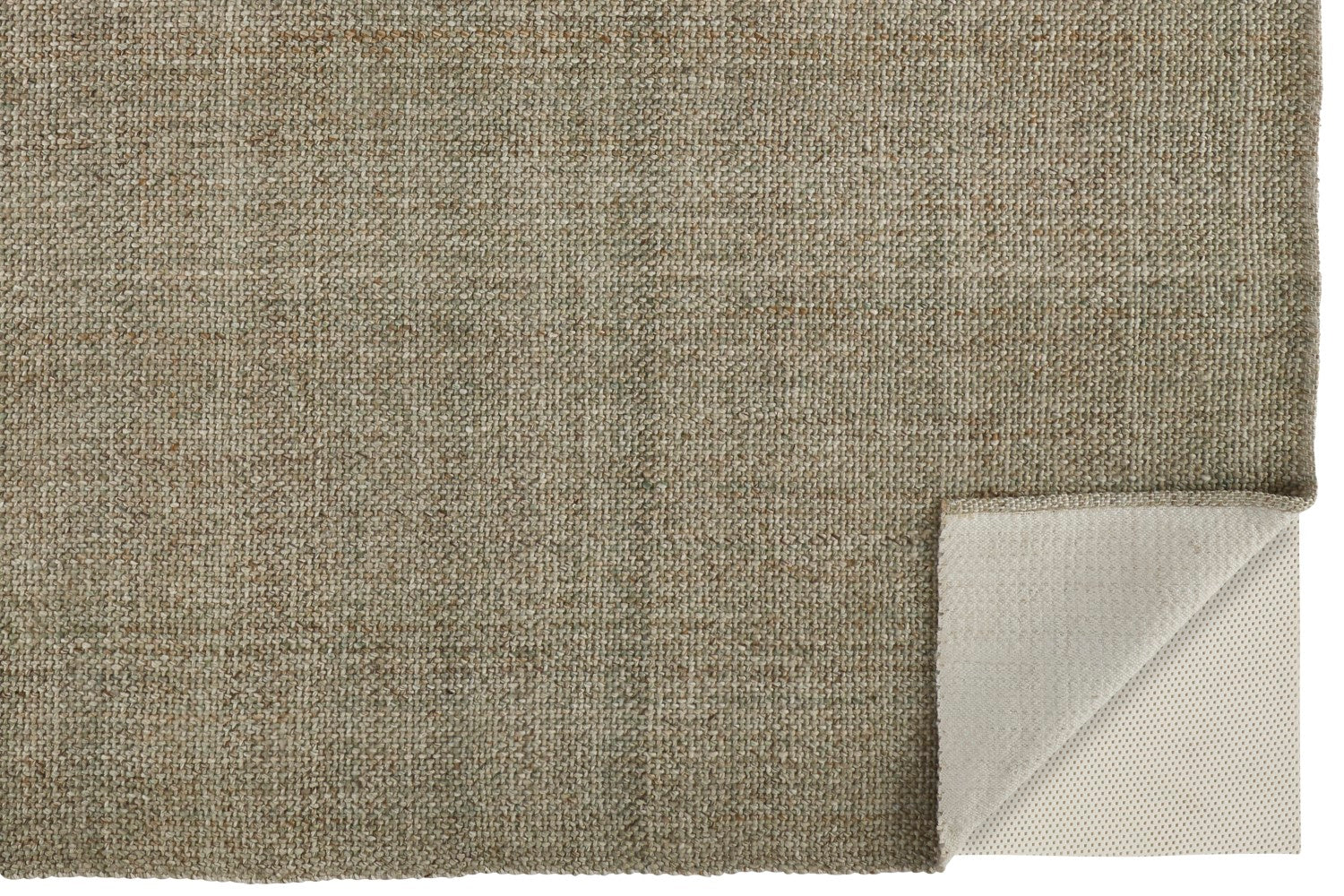 Siona Handwoven Solid Color Olive/Sage Green Rug