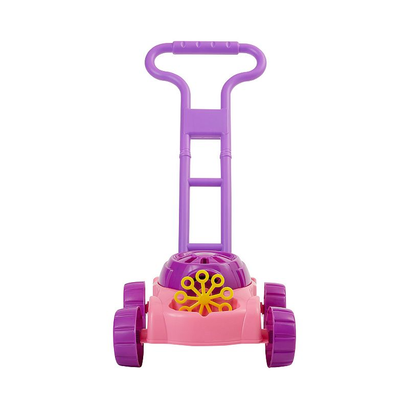 Hey! Play! Bubble Lawn Mower Push Toy Lawn Mower with Bubbles Included