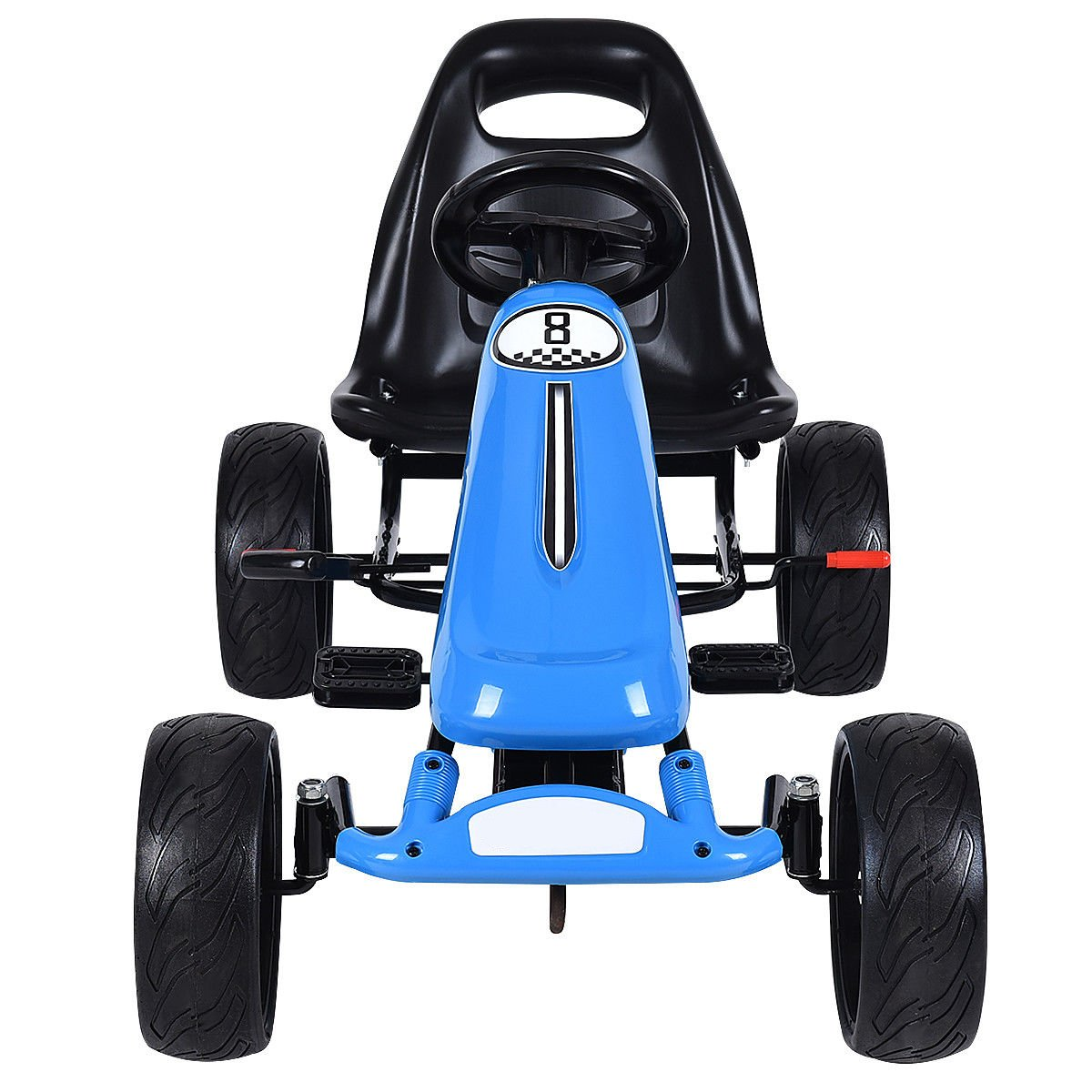 Costzon Go Kart, 4 Wheel Powered Ride On Toy