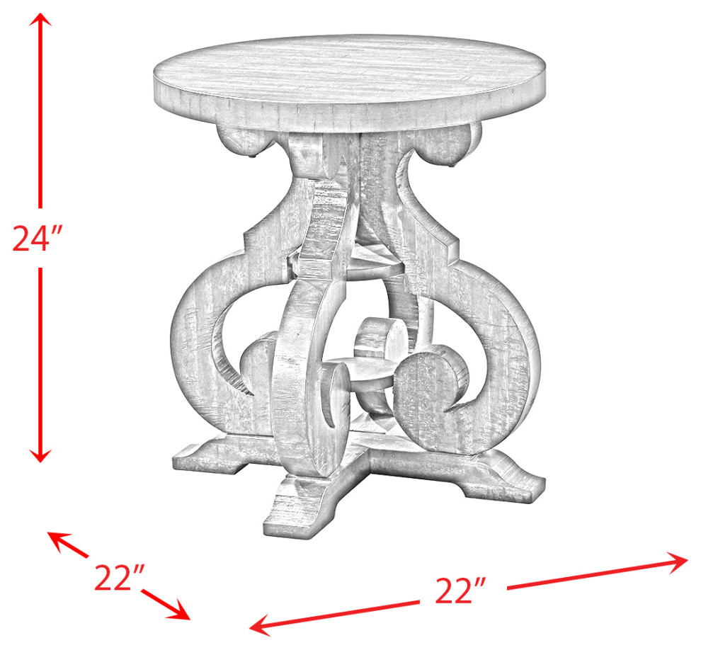 Picket House Furnishings Stanford 3 Piece Occasional Set  Coffee and 2 End Table   Traditional   Coffee Table Sets   by Picket House  Houzz