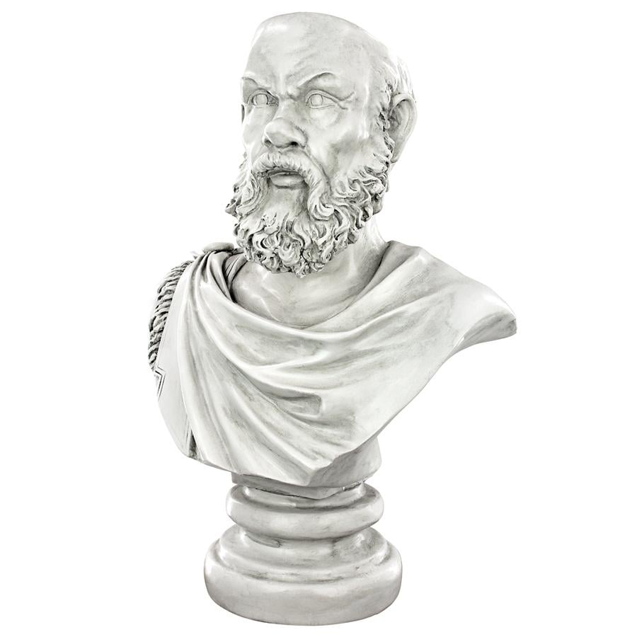 Design Toscano Socrates Bust Planter