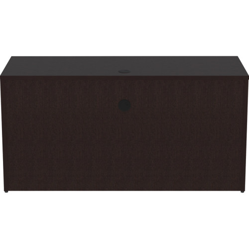 Lorell Essentials Espresso Laminate Credenza Shell (18213)