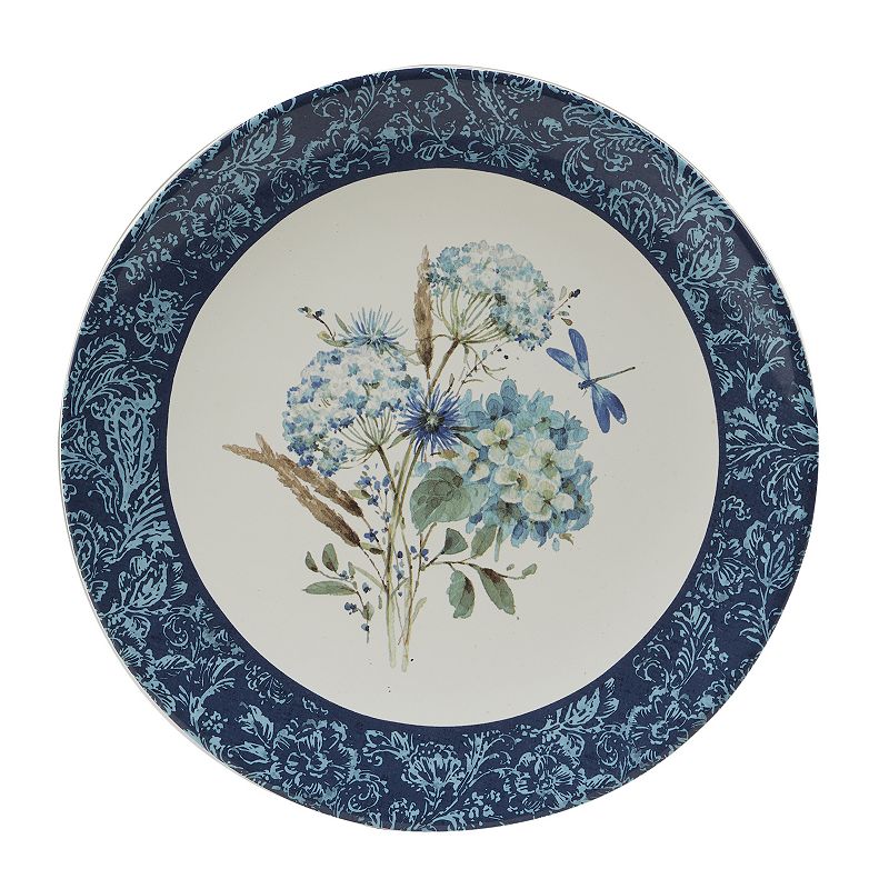 Certified International Bohemian Blue 4-pc. Dinner Plate Set