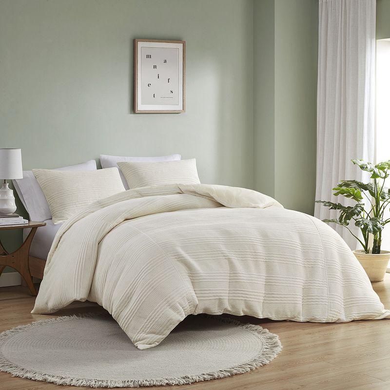 Urban Habitat Sawyer 3-Piece Knit Jersey Duvet Cover Set