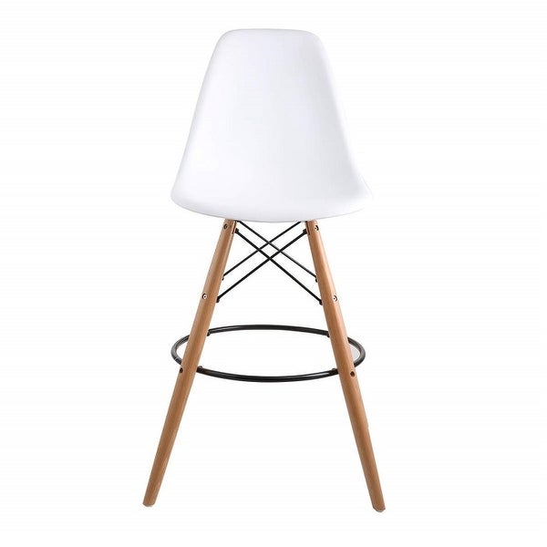 Eiffel Stool with Natural Wood Legs 26