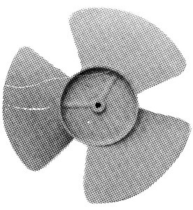 Ventliney 7 Polypropylene Fan Blade  BVC047200