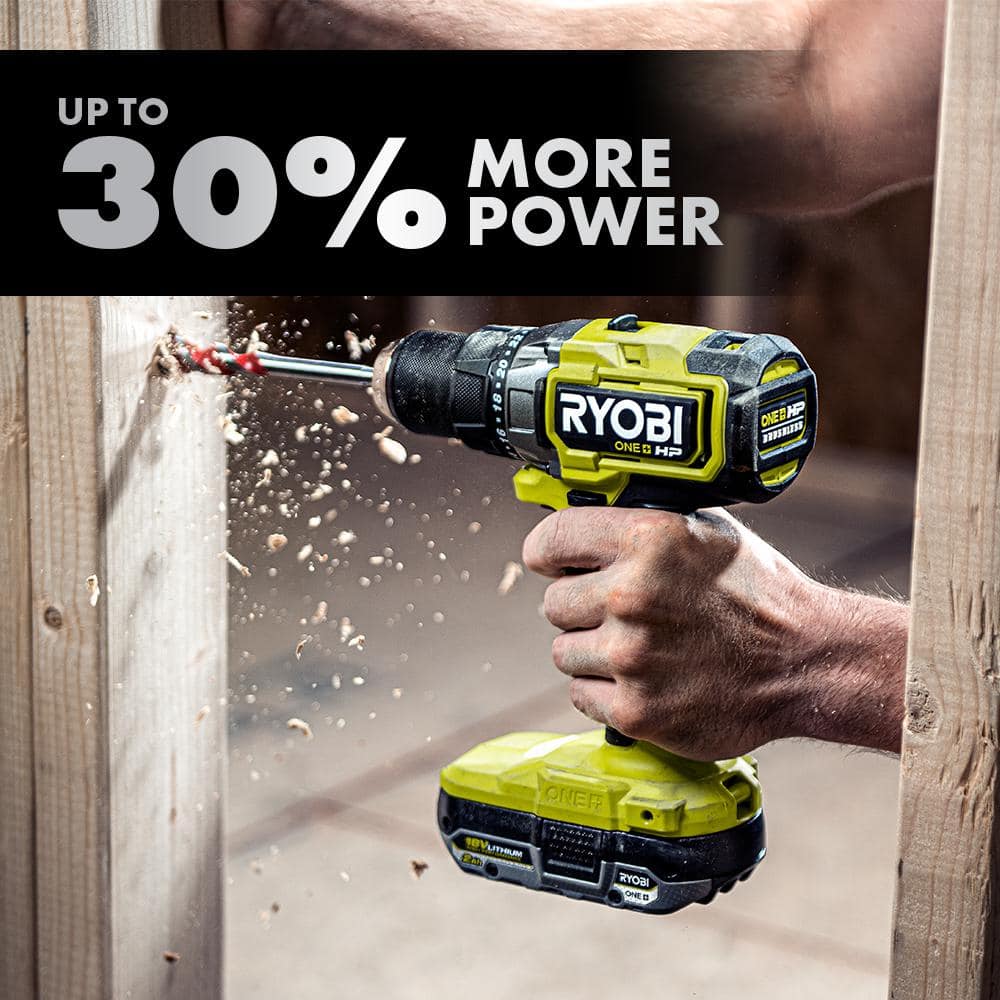 RYOBI ONE+ 18V High Performance Lithium-Ion 2.0 Ah Compact Battery (2-Pack) PBP2003