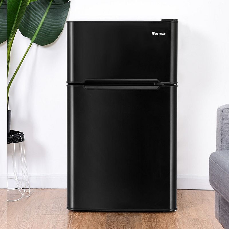 3.2 cu ft. Compact Stainless Steel Refrigerator