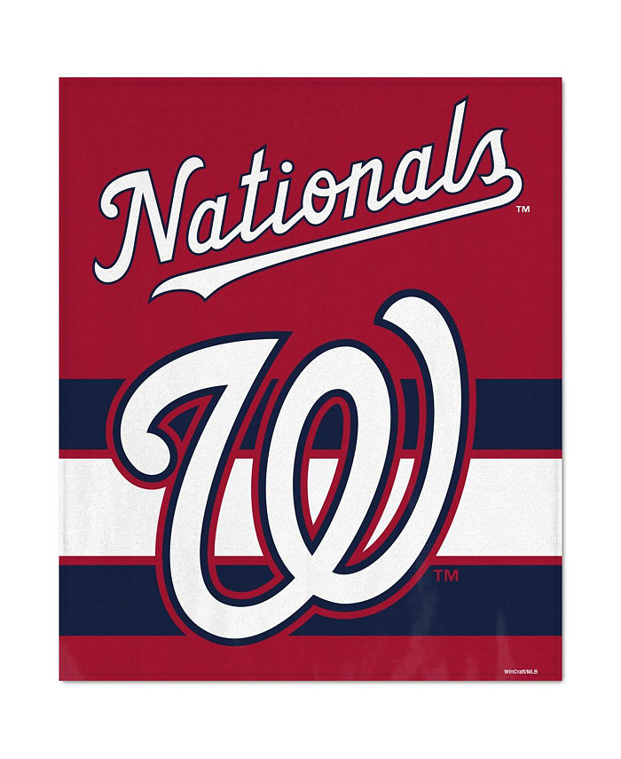 Wincraft Washington Nationals Ultra Plush 50 x 60 Throw Blanket