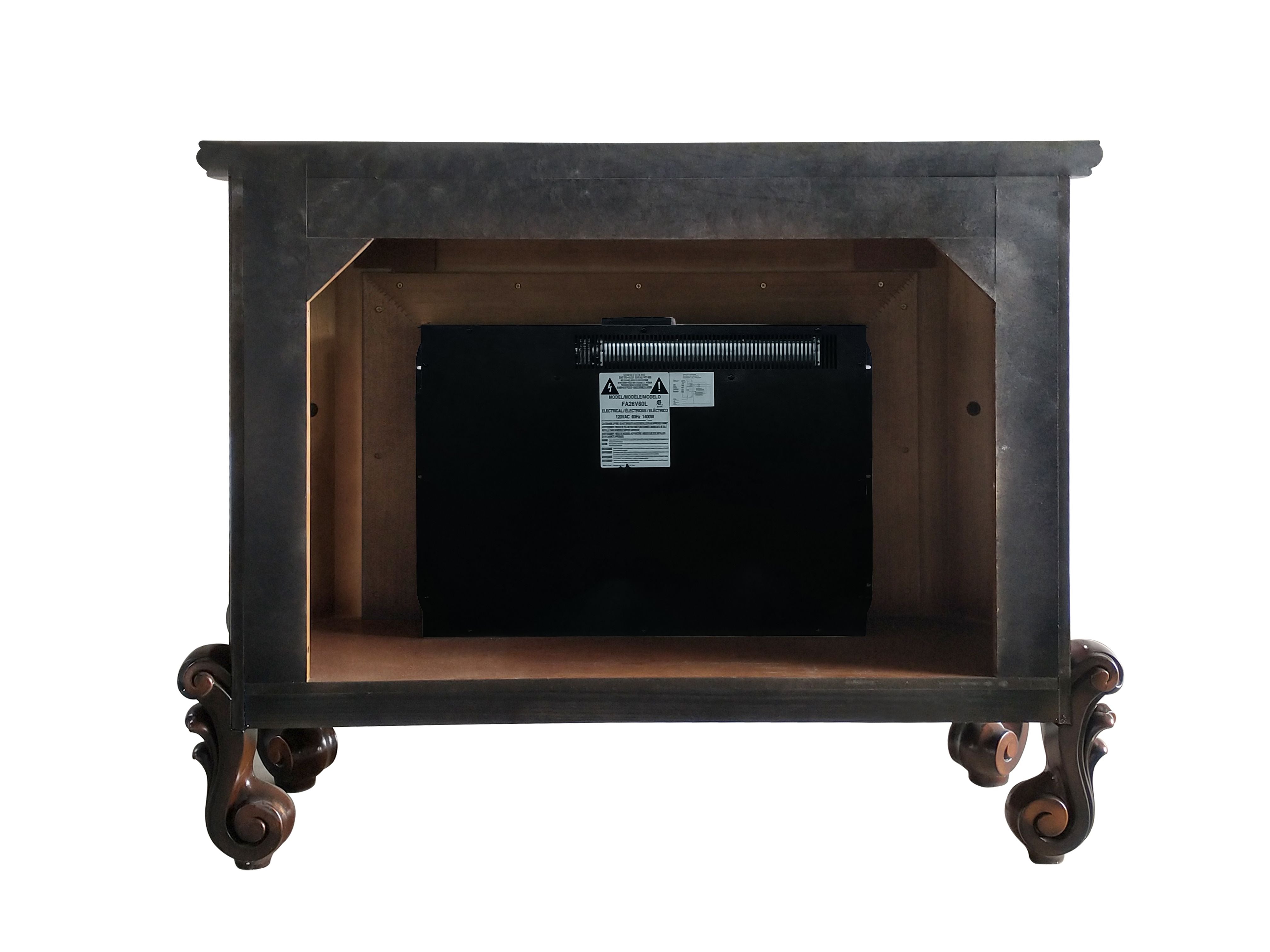 AC01315 Fireplace, Cherry Oak Finish - Versailles ( 1Pc/1Ctn )