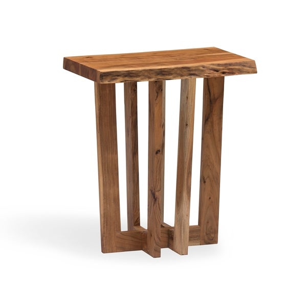 Berkshire Natural Live Edge End Table， Natural