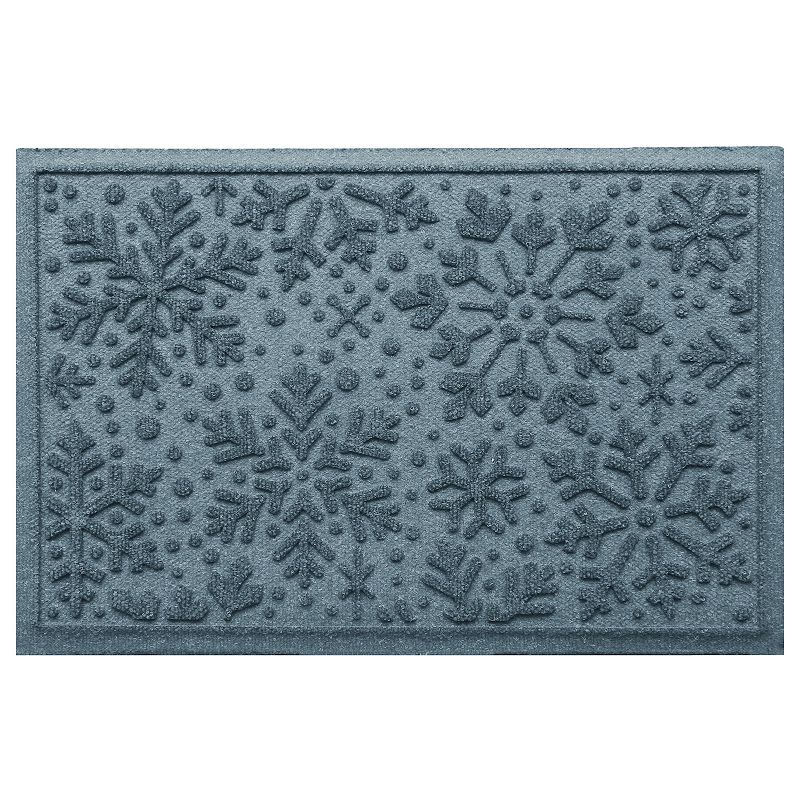 Bungalow Flooring Waterhog Snowflake Doormat - 20'' x 30''