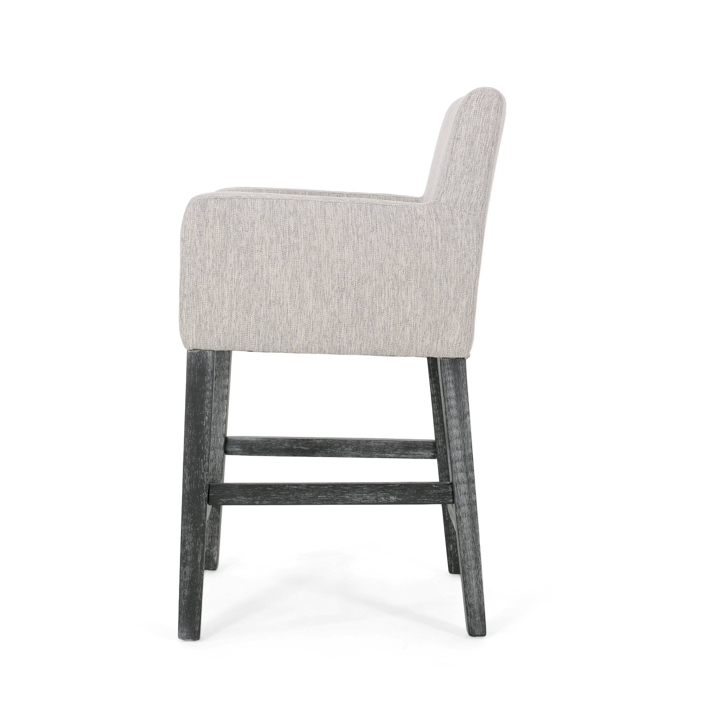 Chaparral Contemporary Fabric Upholstered Wood 26 inch Counter Stool