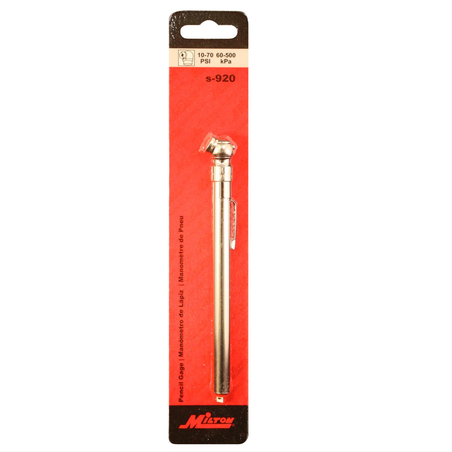 Milton Industries S-920 Milton Pencil-Type Tire Pressure Gauges