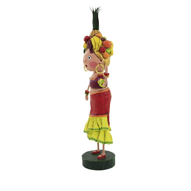 Lori Mitchell Chiquita One Figurine 8 5 Inches Fruit Head Piece 14482 Polyresin Red