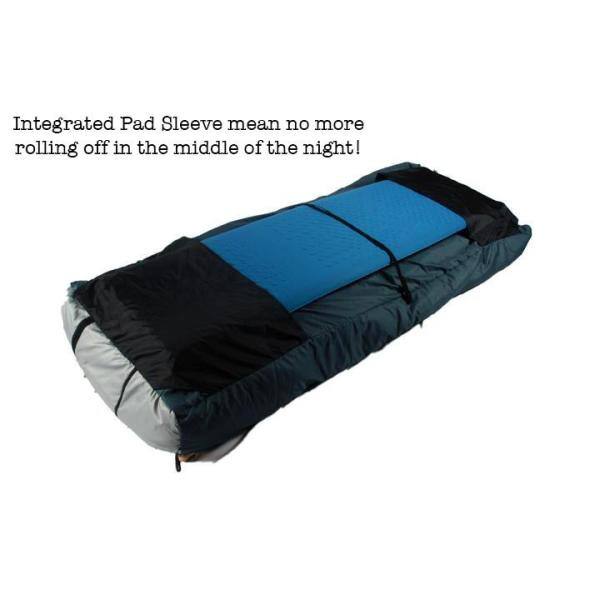 OmniCore Designs M-3D 30F-1.1 Multi-Down Hooded Rectangular Sleeping Bag (XL) 885468101441