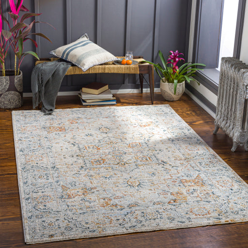 Laila Global Teal Rug