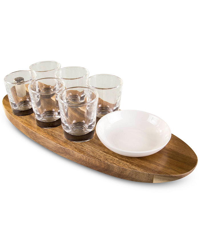 Picnic Time Legacyandreg; by Cantinero Shot Glass Serving Tray