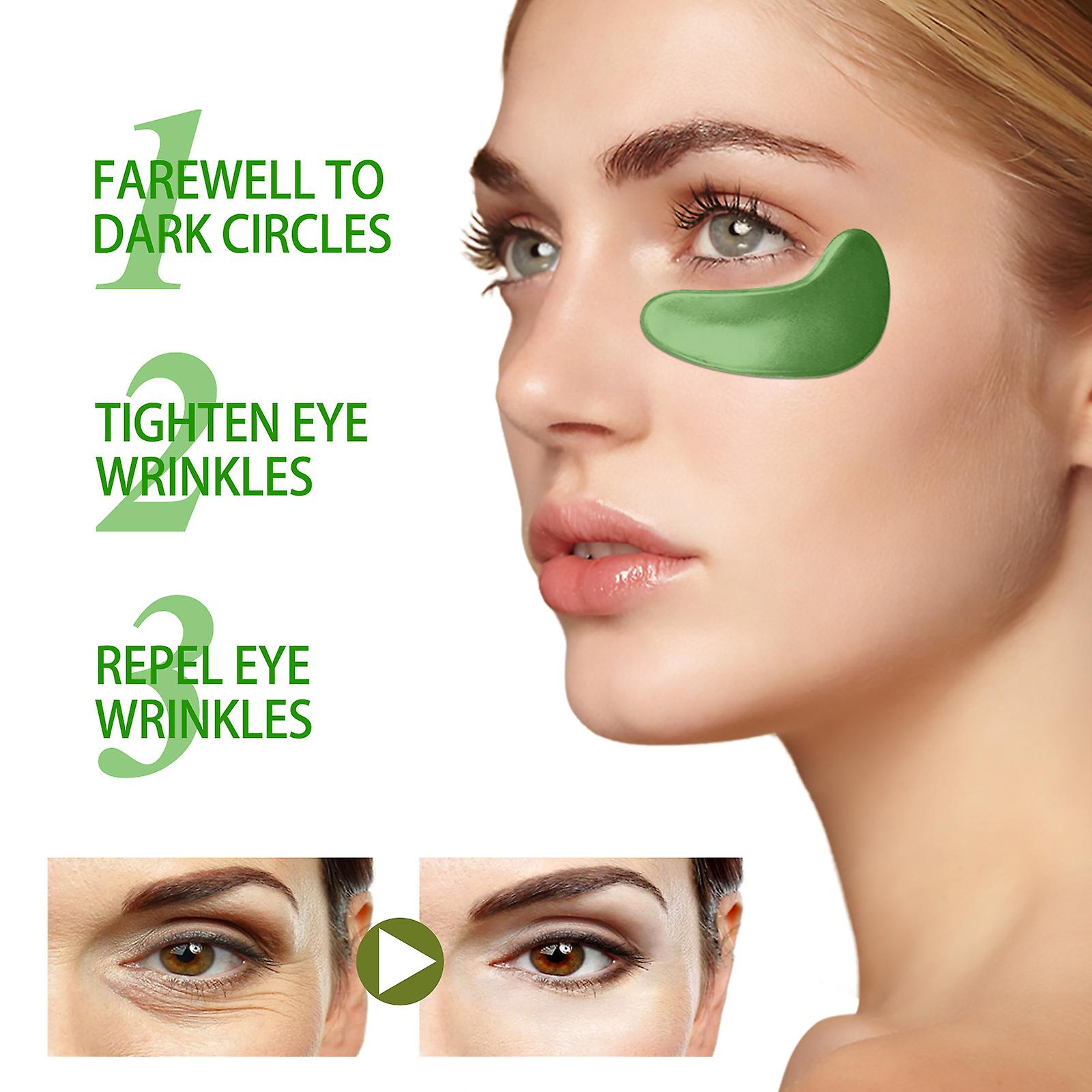 Seaweed Firming Eye Mask Patch: Lifts Lightens Fine Lines Around The Eyes Dark Circles Anti-wrinkle And Moisturizes