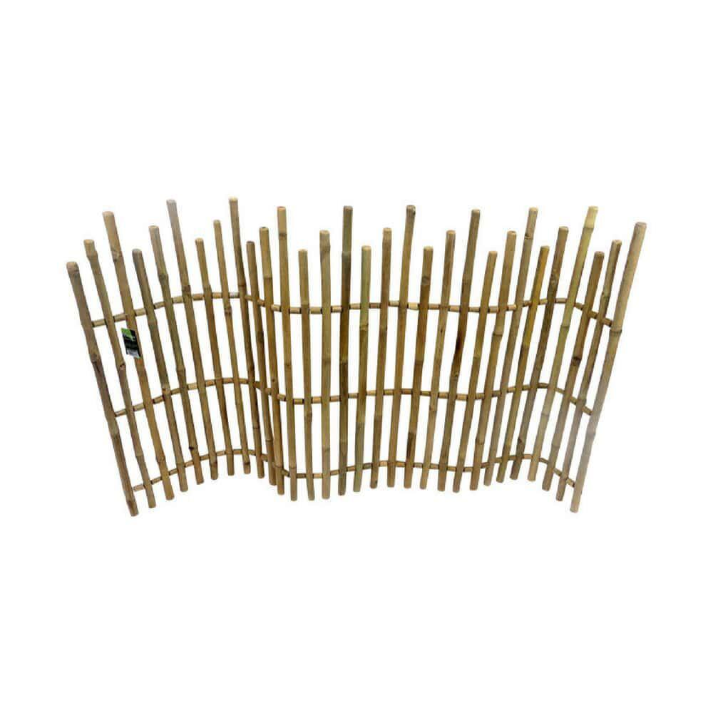 MGP 5 ft. L x 3 ft. H Bamboo Picket Fence NBF-36