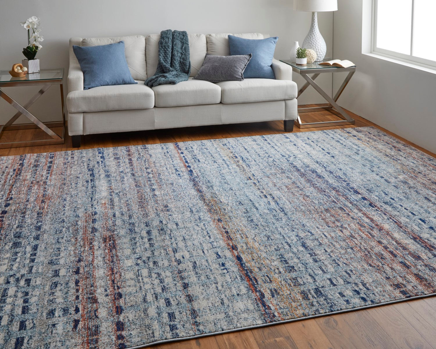 Adelmo Blue / Multi Rug