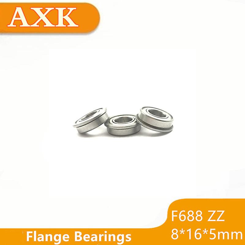 Rushed Arrival 10pcs.f688zz 3d Printer Deep Groove Ball Bearing Flange 688zz 8*16*5 Mm Metric Flanged