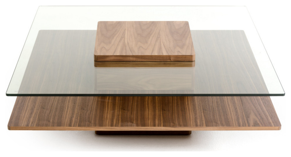 14 quotEbony Lacquer Mdf And Steel Coffee Table   Contemporary   Coffee Tables   by HomeRoots  Houzz