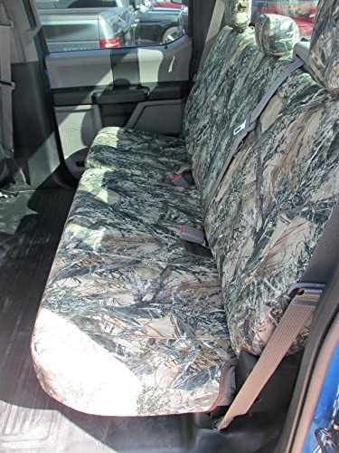 FD86 2019-2022 F150-F550 Front and Rear Seat Cover Set in XD3C Camouflage Endura