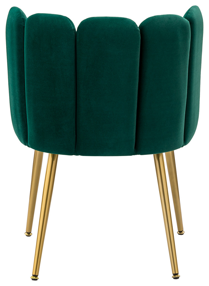 Side Chair   Midcentury   Armchairs And Accent Chairs   by Karat Home  Houzz