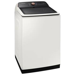  5.5 cu. ft. Smart High-Efficiency Top Load Washer with Impeller and Super Speed in Ivory ENERGY STAR WA55A7300AE