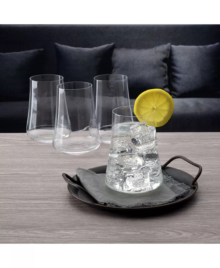 Mikasa Aline Highball Glasses Set of 4 17 oz