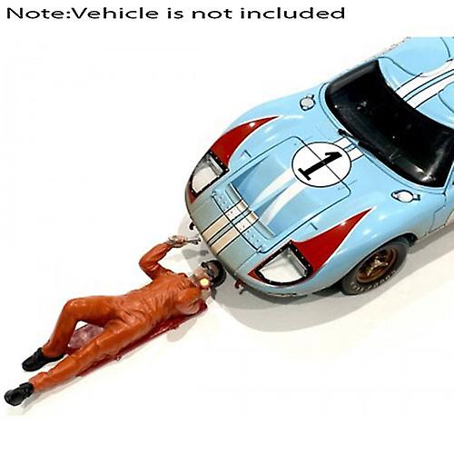 Mechanic in Uniform 1:24 Scale Figure (Orange) (Paul)